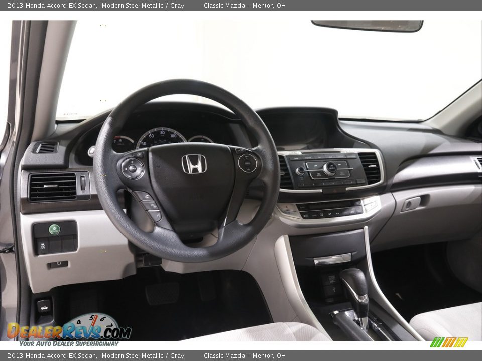 2013 Honda Accord EX Sedan Modern Steel Metallic / Gray Photo #6