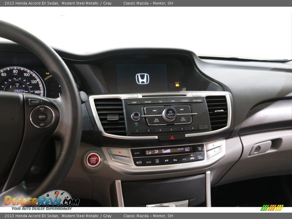 2013 Honda Accord EX Sedan Modern Steel Metallic / Gray Photo #9