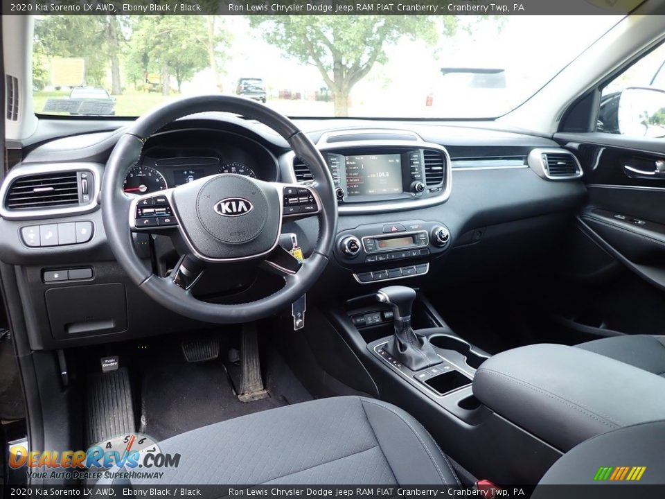 2020 Kia Sorento LX AWD Ebony Black / Black Photo #15