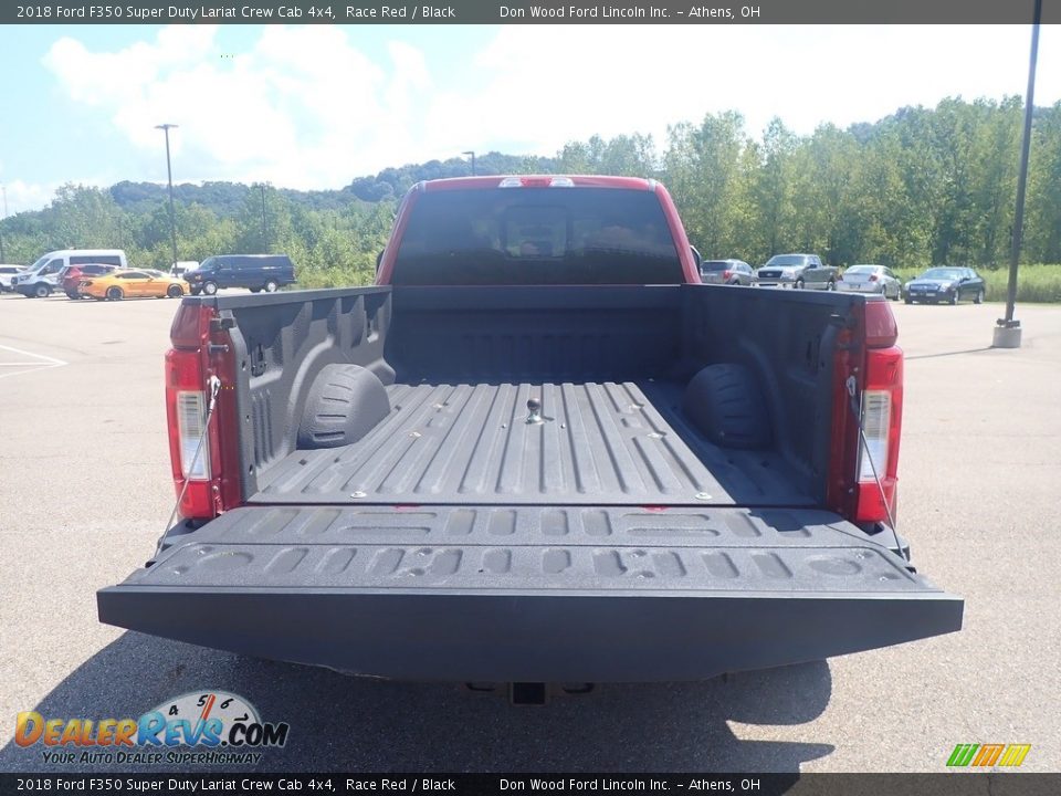 2018 Ford F350 Super Duty Lariat Crew Cab 4x4 Race Red / Black Photo #16