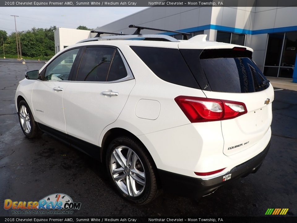 2018 Chevrolet Equinox Premier AWD Summit White / Medium Ash Gray Photo #4