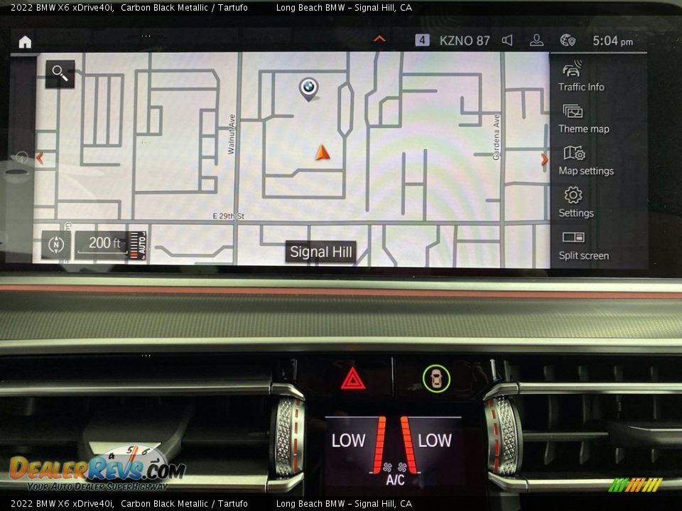 Navigation of 2022 BMW X6 xDrive40i Photo #19