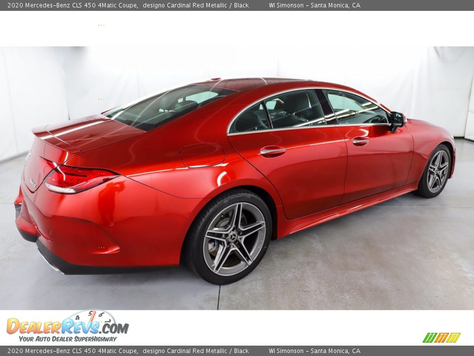 2020 Mercedes-Benz CLS 450 4Matic Coupe designo Cardinal Red Metallic / Black Photo #5