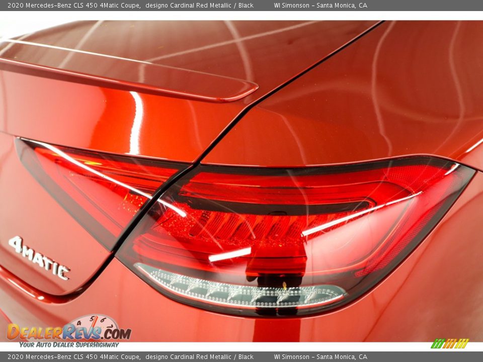 2020 Mercedes-Benz CLS 450 4Matic Coupe designo Cardinal Red Metallic / Black Photo #6