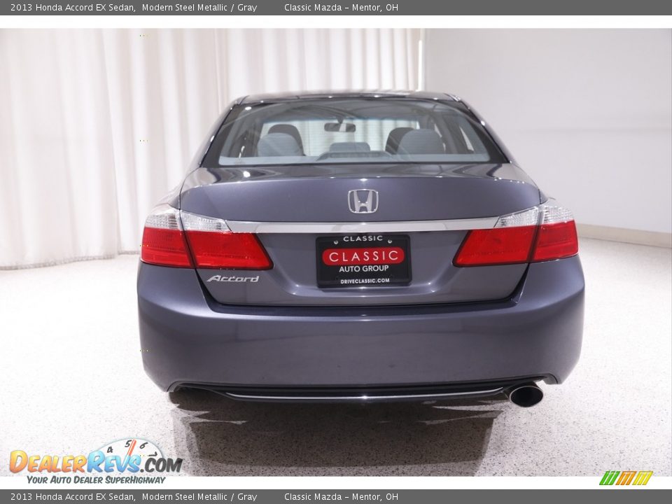 2013 Honda Accord EX Sedan Modern Steel Metallic / Gray Photo #17