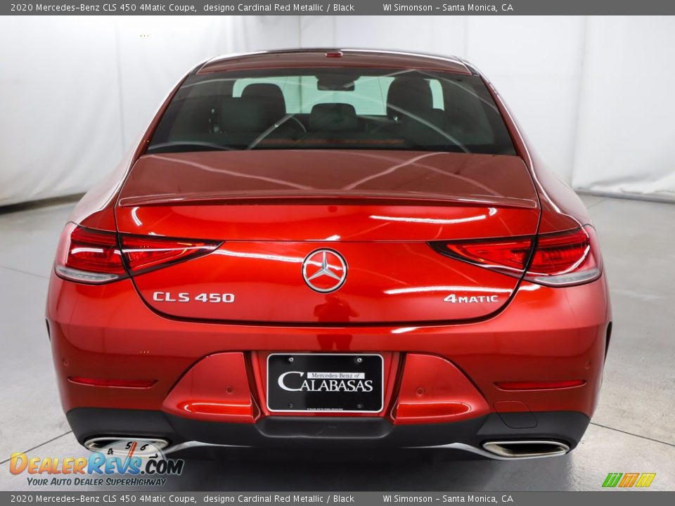 2020 Mercedes-Benz CLS 450 4Matic Coupe designo Cardinal Red Metallic / Black Photo #7