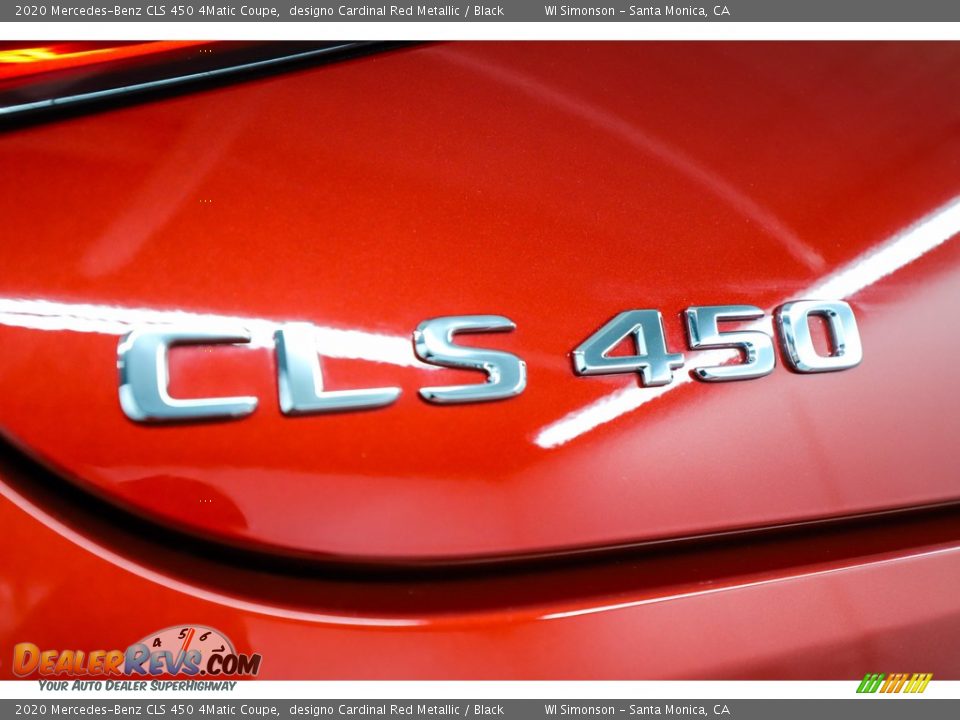 2020 Mercedes-Benz CLS 450 4Matic Coupe designo Cardinal Red Metallic / Black Photo #10
