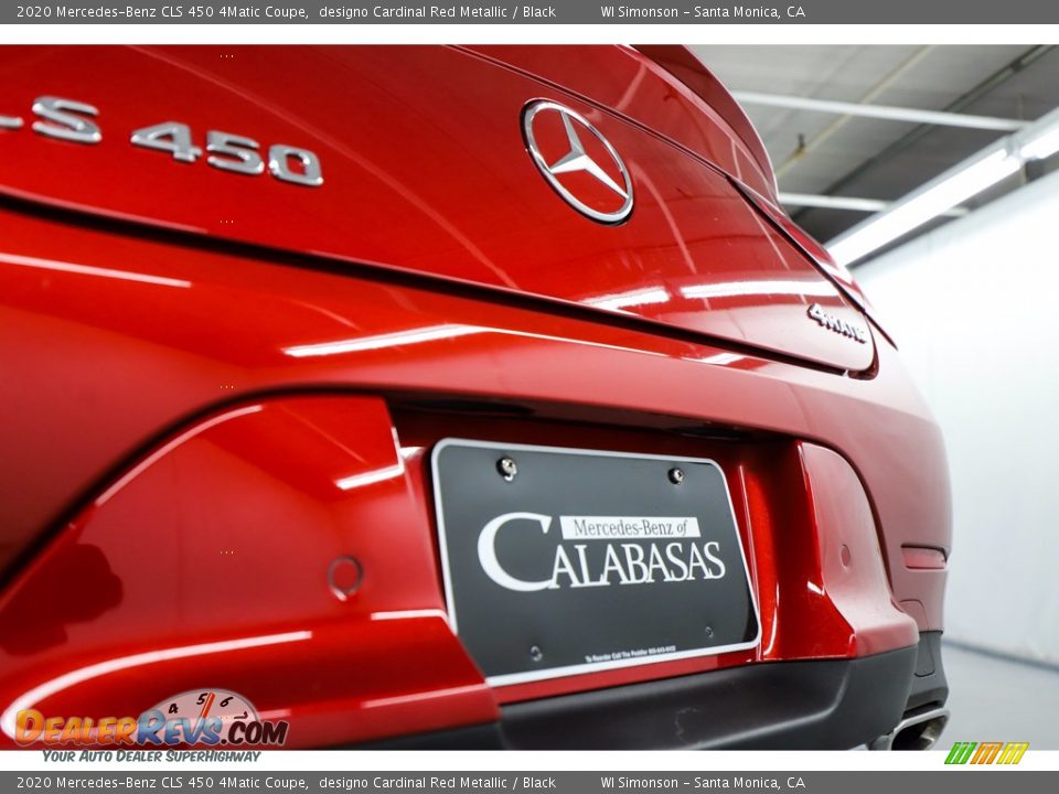 2020 Mercedes-Benz CLS 450 4Matic Coupe designo Cardinal Red Metallic / Black Photo #11