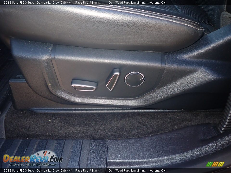 2018 Ford F350 Super Duty Lariat Crew Cab 4x4 Race Red / Black Photo #26