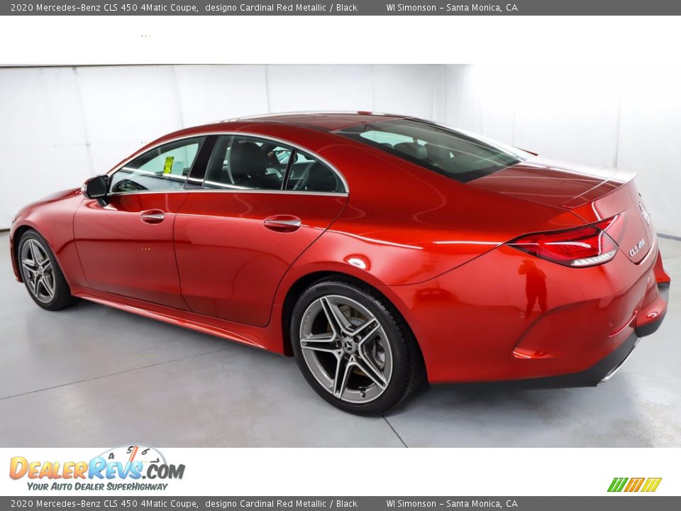 2020 Mercedes-Benz CLS 450 4Matic Coupe designo Cardinal Red Metallic / Black Photo #12