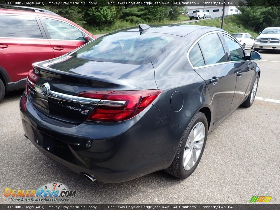 2015 Buick Regal AWD Smokey Gray Metallic / Ebony Photo #3