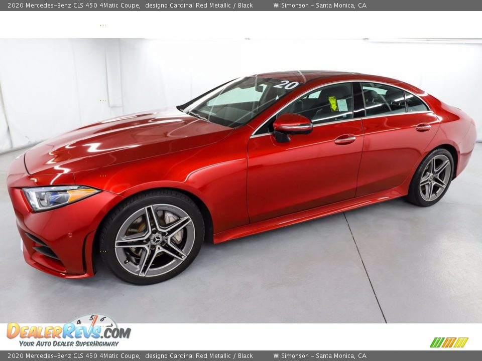 2020 Mercedes-Benz CLS 450 4Matic Coupe designo Cardinal Red Metallic / Black Photo #14