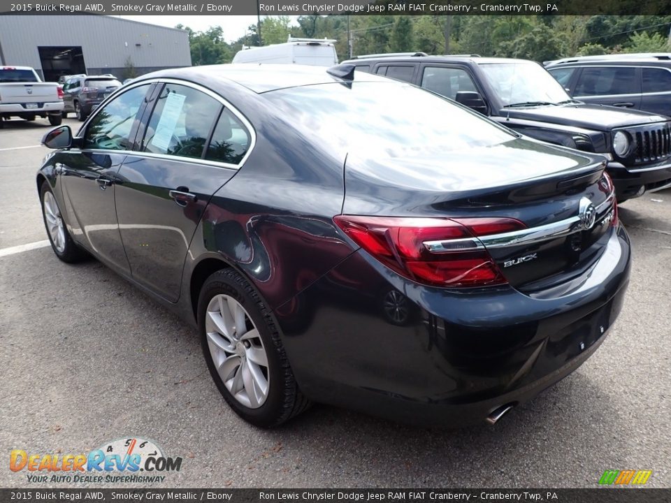 2015 Buick Regal AWD Smokey Gray Metallic / Ebony Photo #4