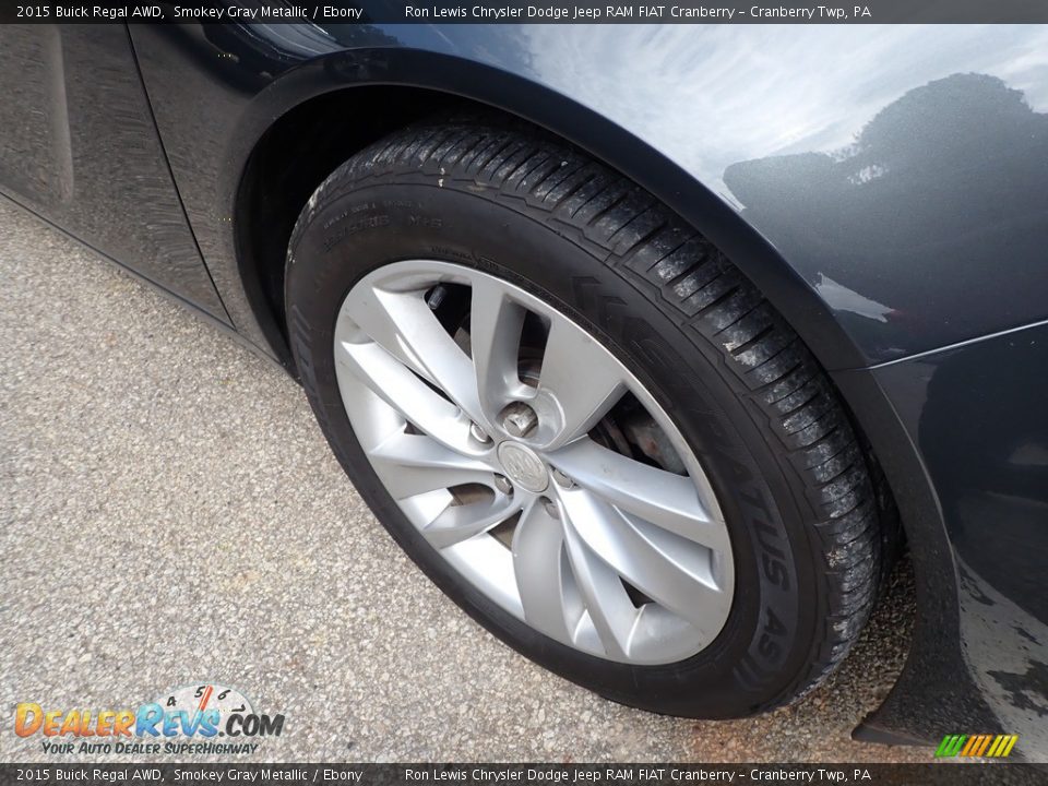 2015 Buick Regal AWD Smokey Gray Metallic / Ebony Photo #5