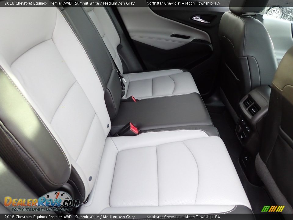 2018 Chevrolet Equinox Premier AWD Summit White / Medium Ash Gray Photo #19