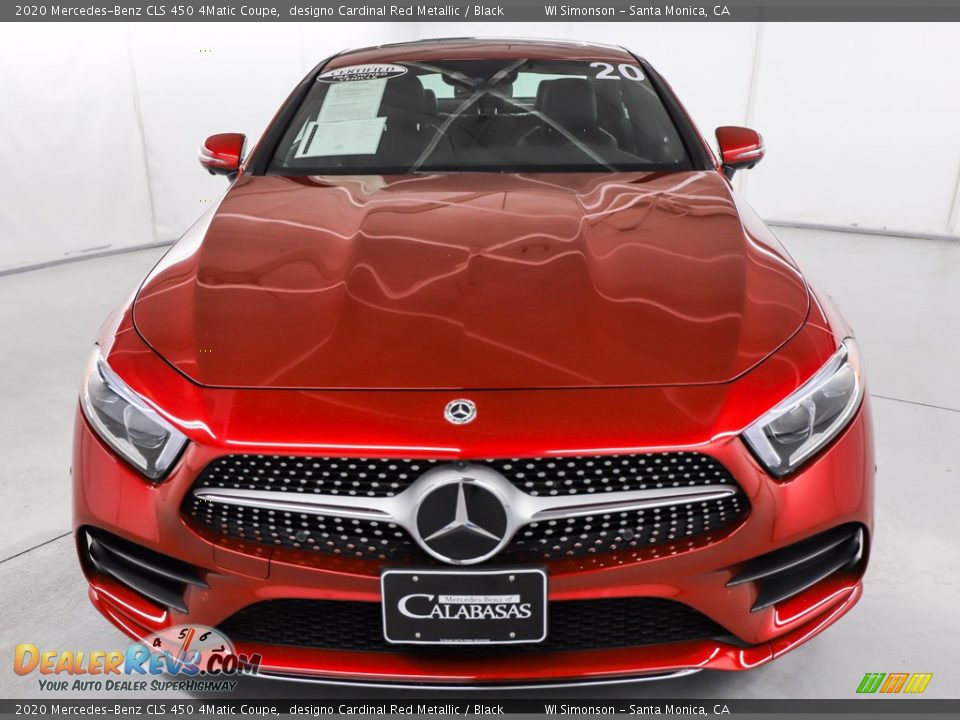 2020 Mercedes-Benz CLS 450 4Matic Coupe designo Cardinal Red Metallic / Black Photo #16