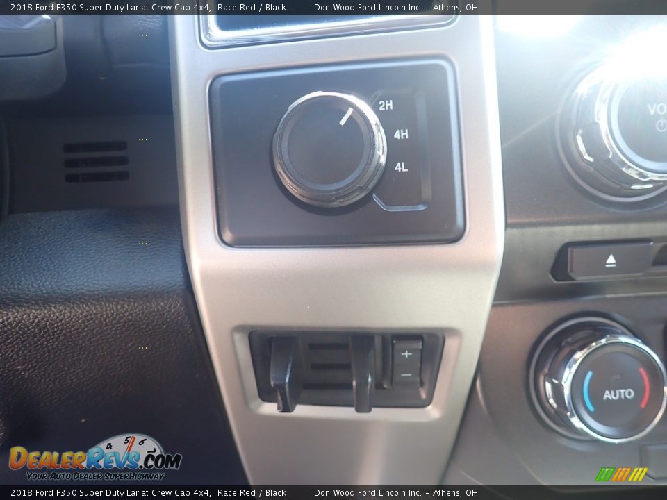 2018 Ford F350 Super Duty Lariat Crew Cab 4x4 Race Red / Black Photo #32