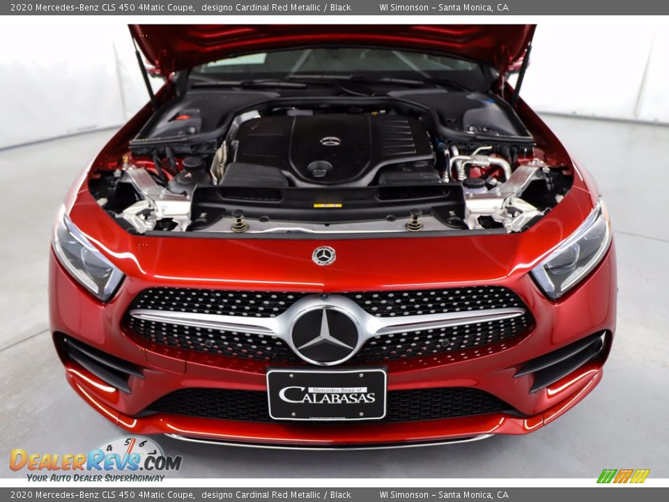 2020 Mercedes-Benz CLS 450 4Matic Coupe designo Cardinal Red Metallic / Black Photo #17