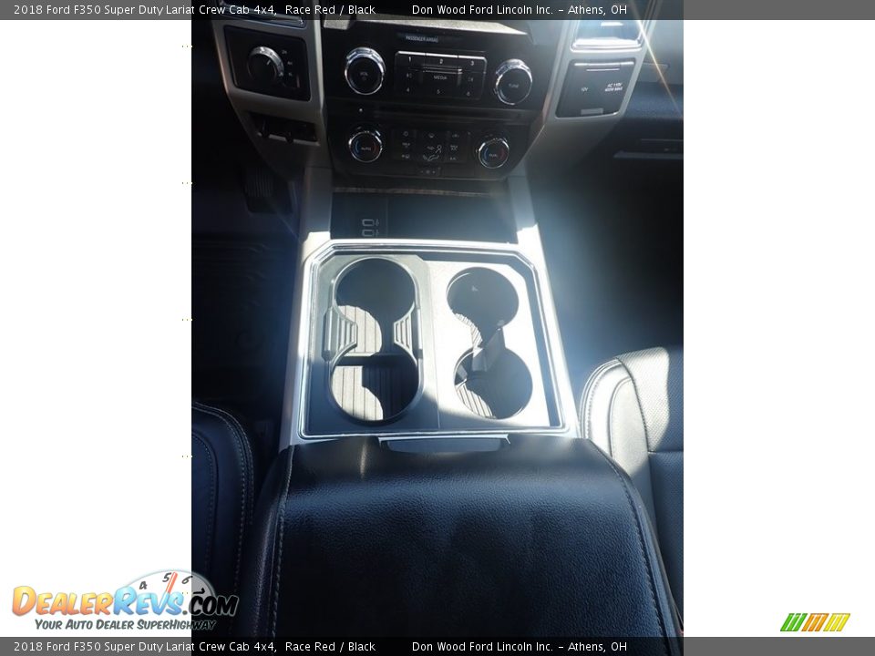 2018 Ford F350 Super Duty Lariat Crew Cab 4x4 Race Red / Black Photo #33
