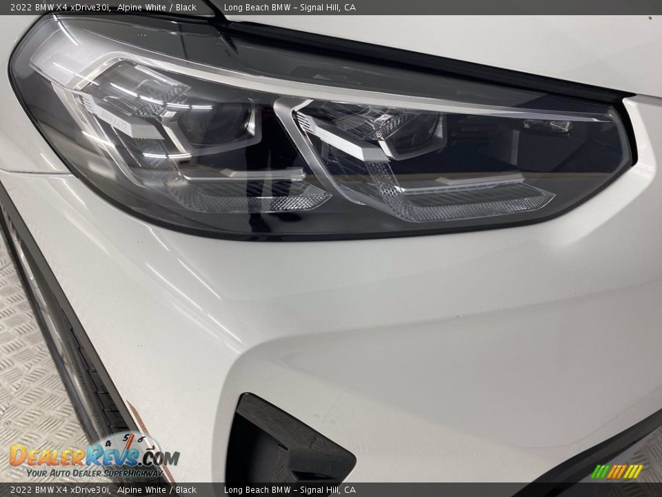 2022 BMW X4 xDrive30i Alpine White / Black Photo #4