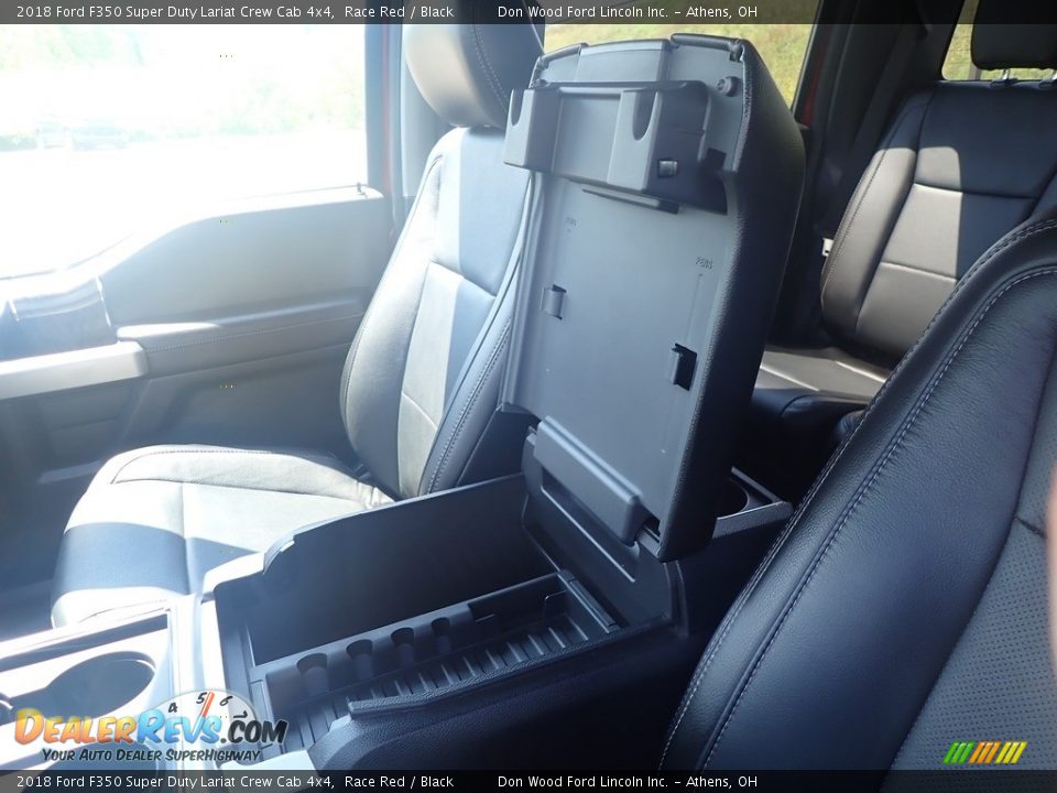 2018 Ford F350 Super Duty Lariat Crew Cab 4x4 Race Red / Black Photo #34
