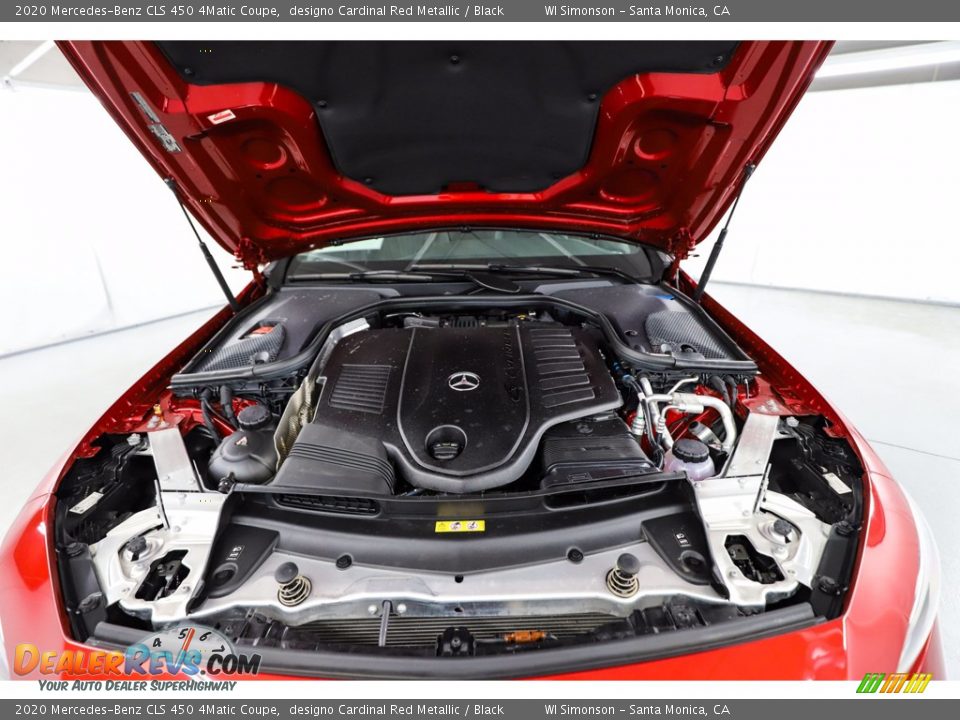 2020 Mercedes-Benz CLS 450 4Matic Coupe designo Cardinal Red Metallic / Black Photo #18