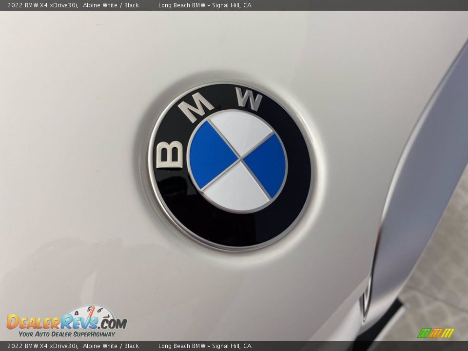 2022 BMW X4 xDrive30i Alpine White / Black Photo #5