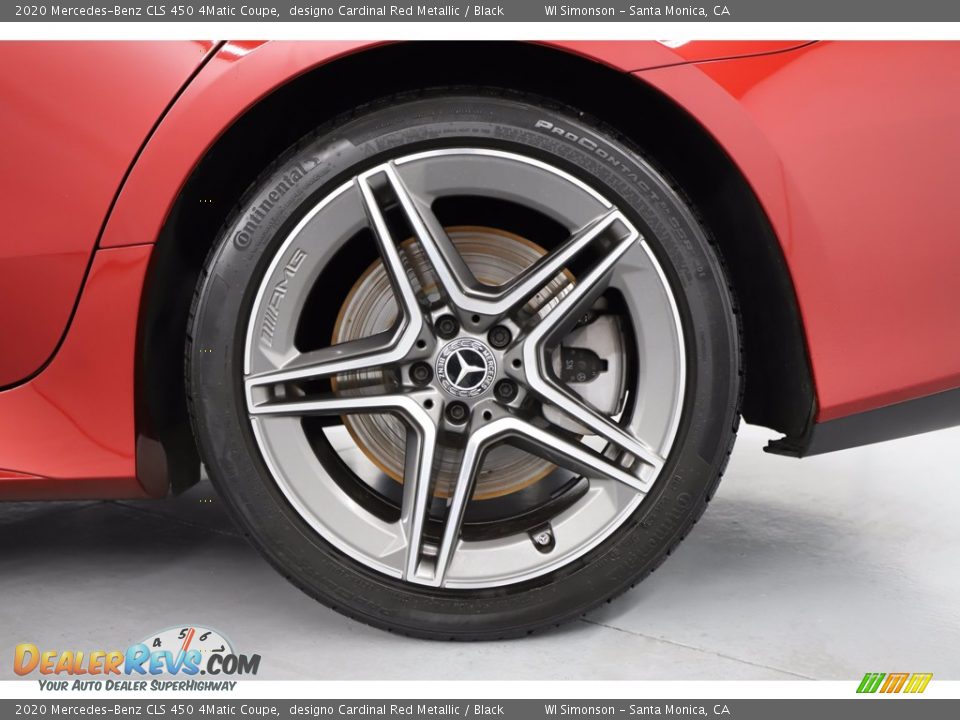 2020 Mercedes-Benz CLS 450 4Matic Coupe designo Cardinal Red Metallic / Black Photo #19