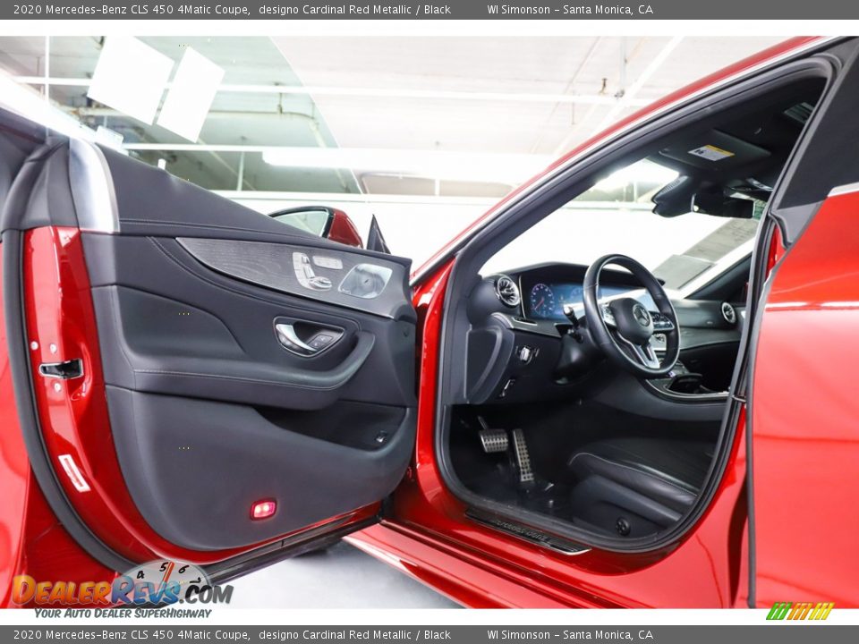 2020 Mercedes-Benz CLS 450 4Matic Coupe designo Cardinal Red Metallic / Black Photo #20