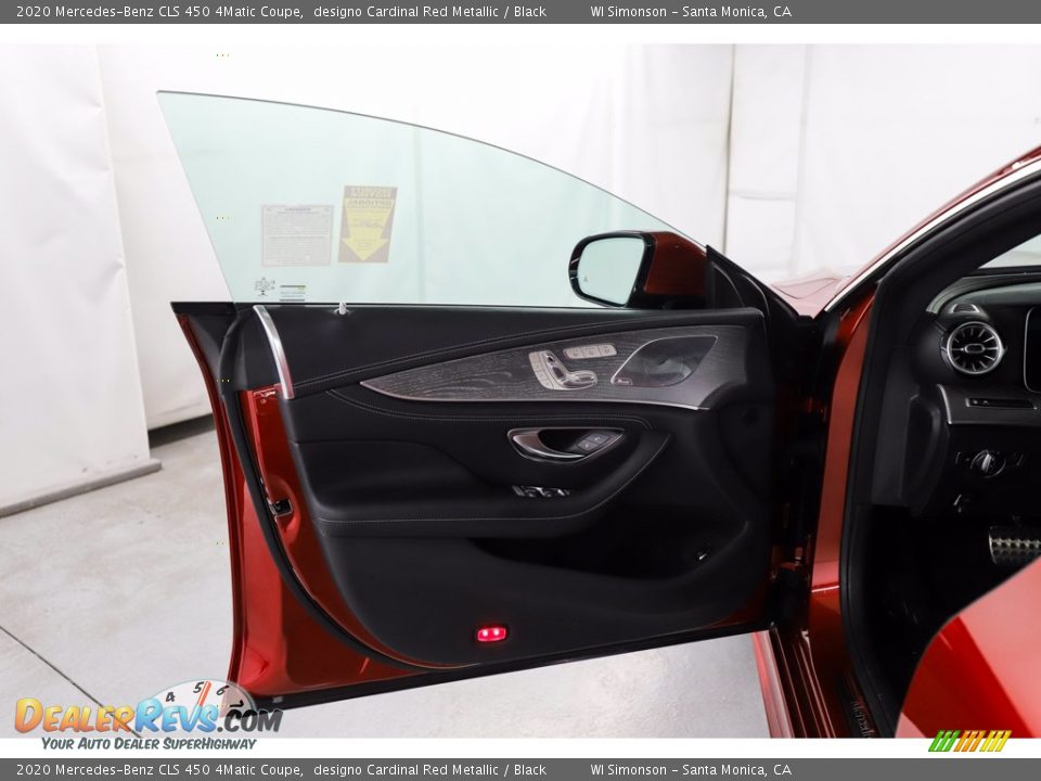 2020 Mercedes-Benz CLS 450 4Matic Coupe designo Cardinal Red Metallic / Black Photo #21