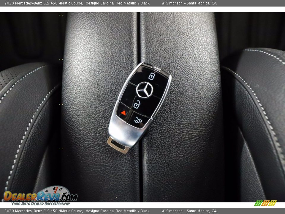 2020 Mercedes-Benz CLS 450 4Matic Coupe designo Cardinal Red Metallic / Black Photo #28