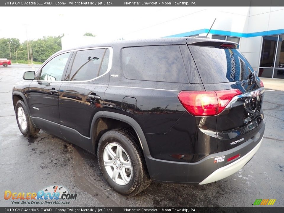 2019 GMC Acadia SLE AWD Ebony Twilight Metallic / Jet Black Photo #4