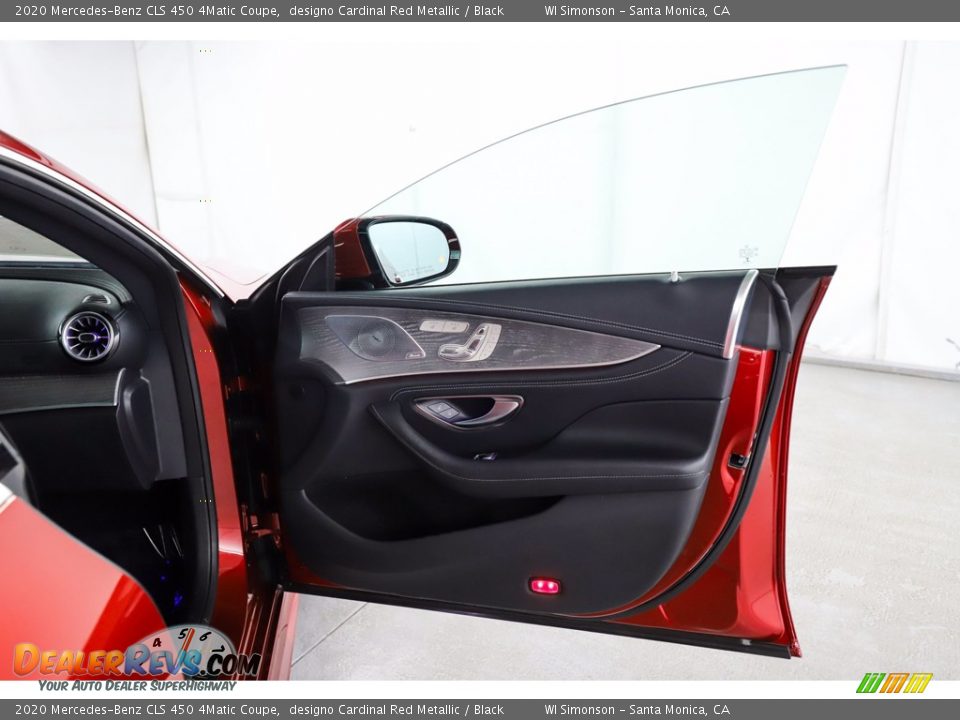 2020 Mercedes-Benz CLS 450 4Matic Coupe designo Cardinal Red Metallic / Black Photo #33