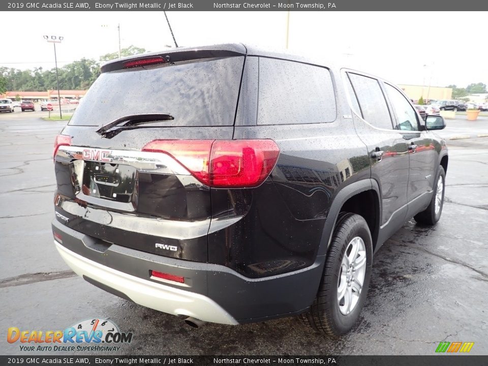 2019 GMC Acadia SLE AWD Ebony Twilight Metallic / Jet Black Photo #8