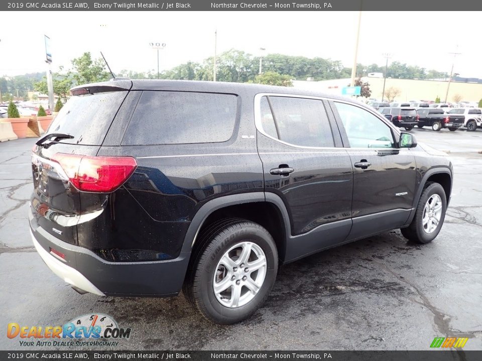 2019 GMC Acadia SLE AWD Ebony Twilight Metallic / Jet Black Photo #9