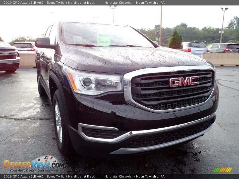 2019 GMC Acadia SLE AWD Ebony Twilight Metallic / Jet Black Photo #12