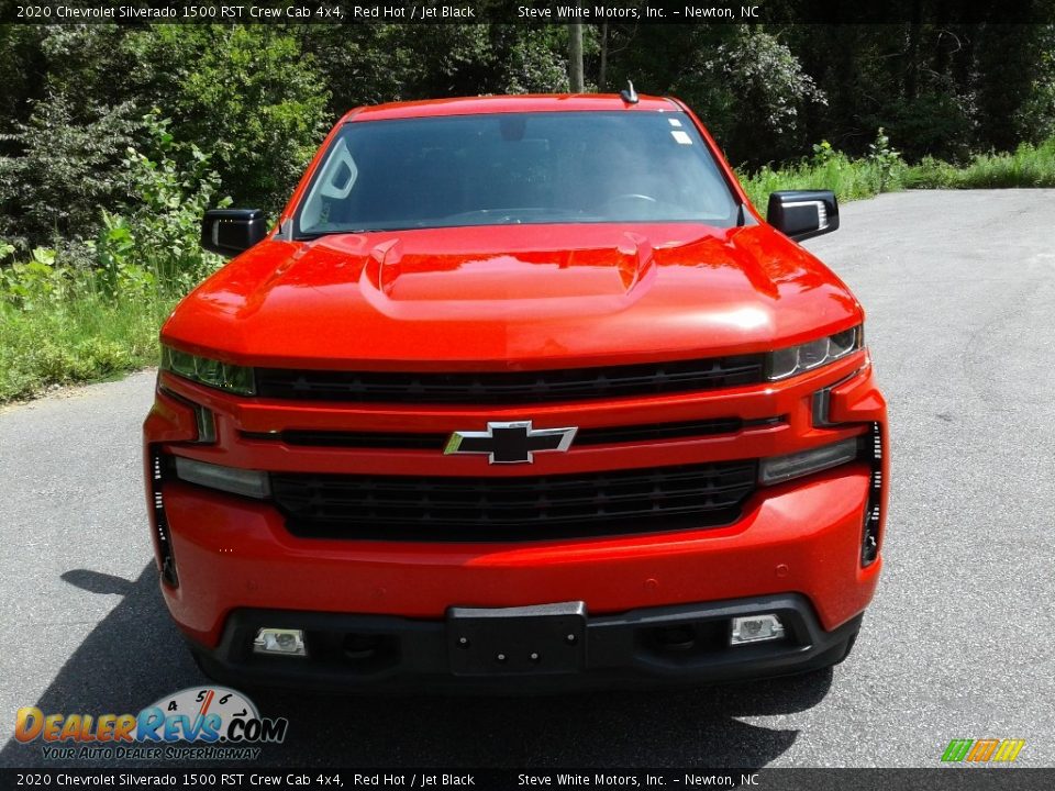 2020 Chevrolet Silverado 1500 RST Crew Cab 4x4 Red Hot / Jet Black Photo #3