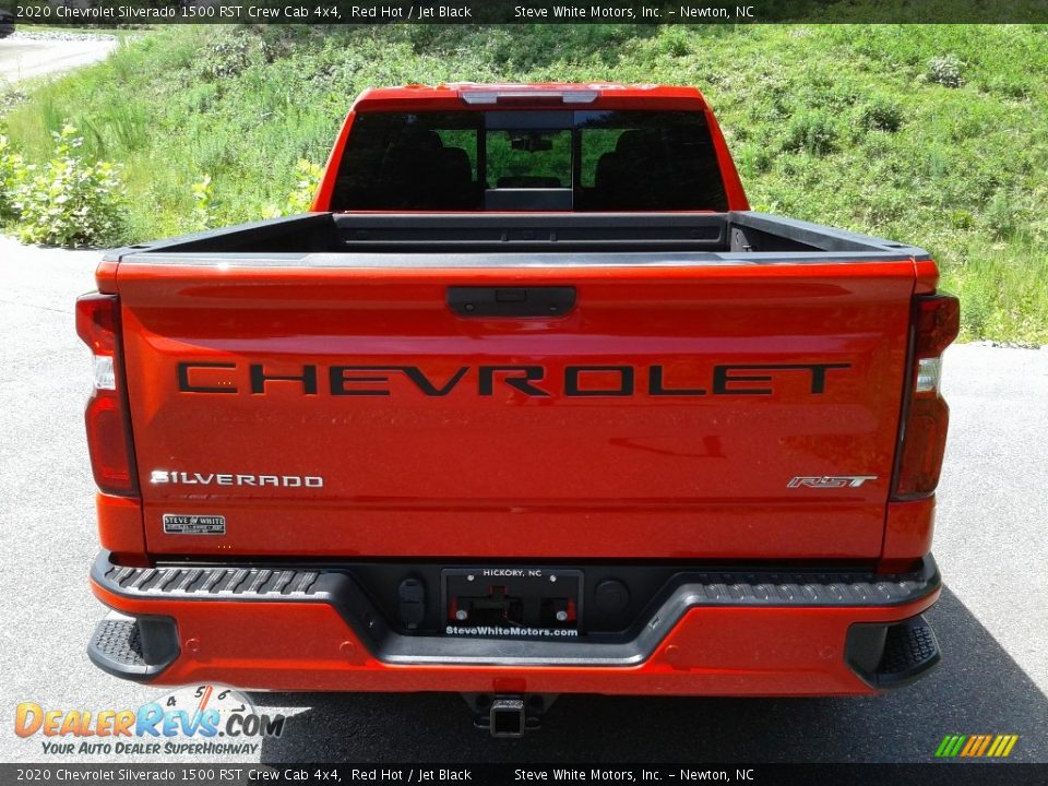 2020 Chevrolet Silverado 1500 RST Crew Cab 4x4 Red Hot / Jet Black Photo #8