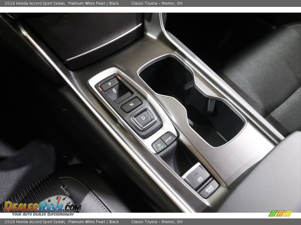 2019 Honda Accord Sport Sedan Platinum White Pearl / Black Photo #14