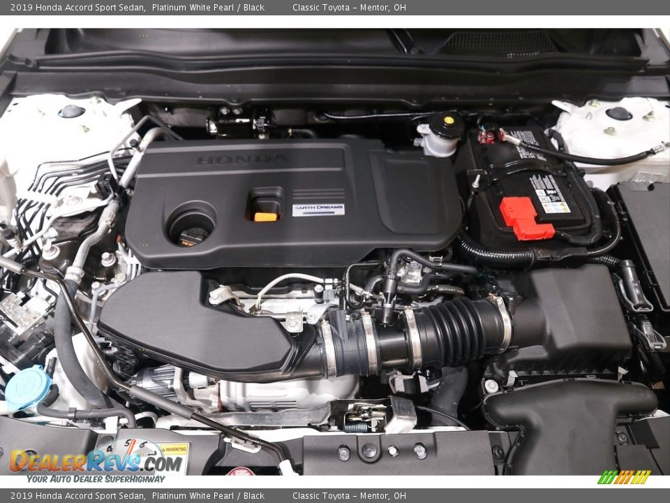 2019 Honda Accord Sport Sedan Platinum White Pearl / Black Photo #20