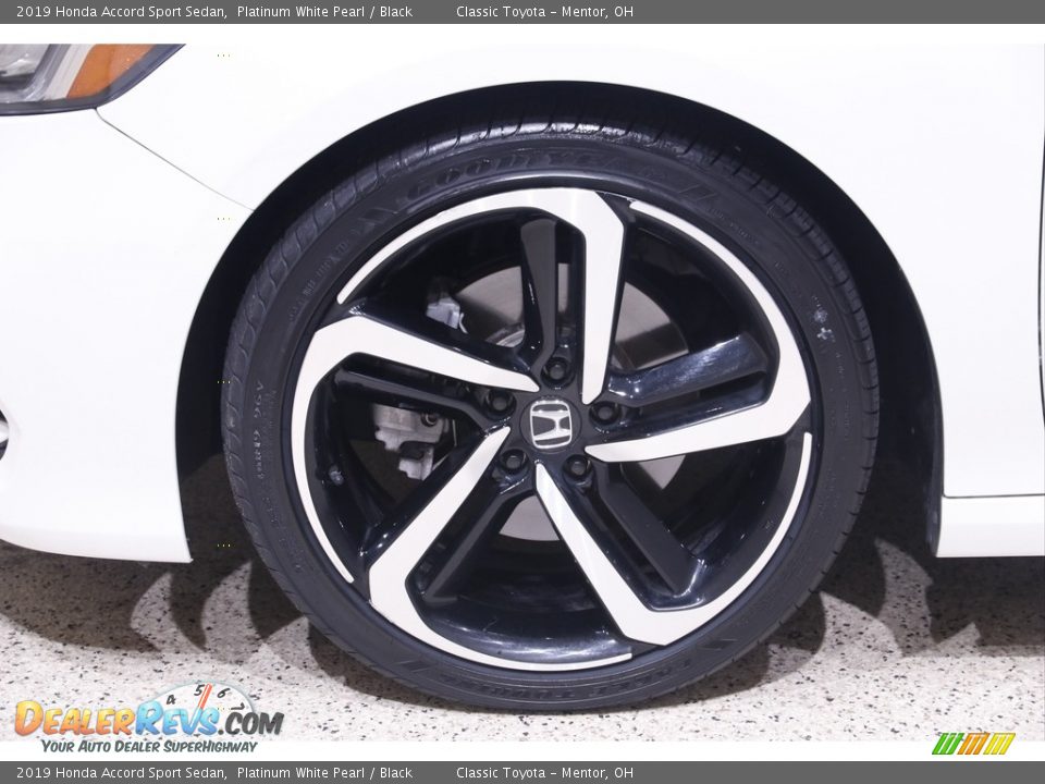 2019 Honda Accord Sport Sedan Platinum White Pearl / Black Photo #21