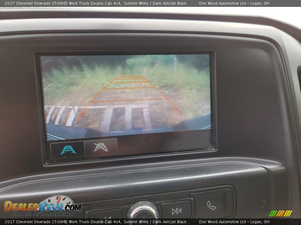 2017 Chevrolet Silverado 2500HD Work Truck Double Cab 4x4 Summit White / Dark Ash/Jet Black Photo #2