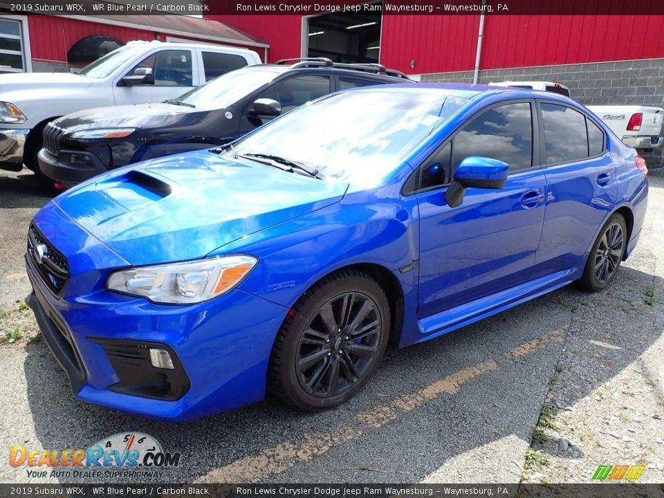 2019 Subaru WRX WR Blue Pearl / Carbon Black Photo #1