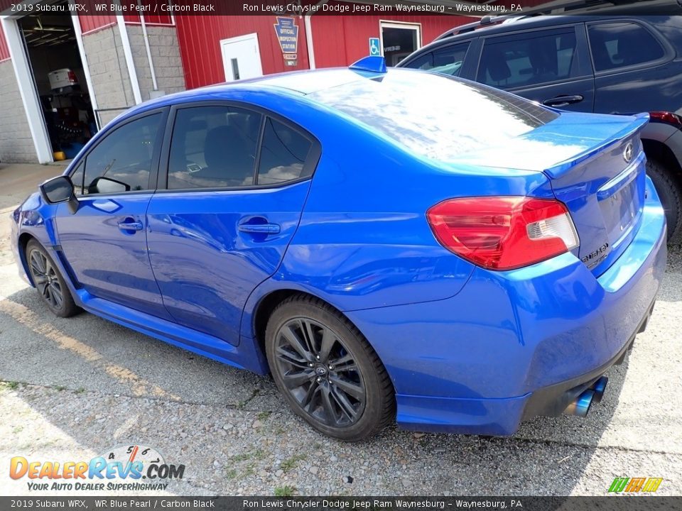 2019 Subaru WRX WR Blue Pearl / Carbon Black Photo #2