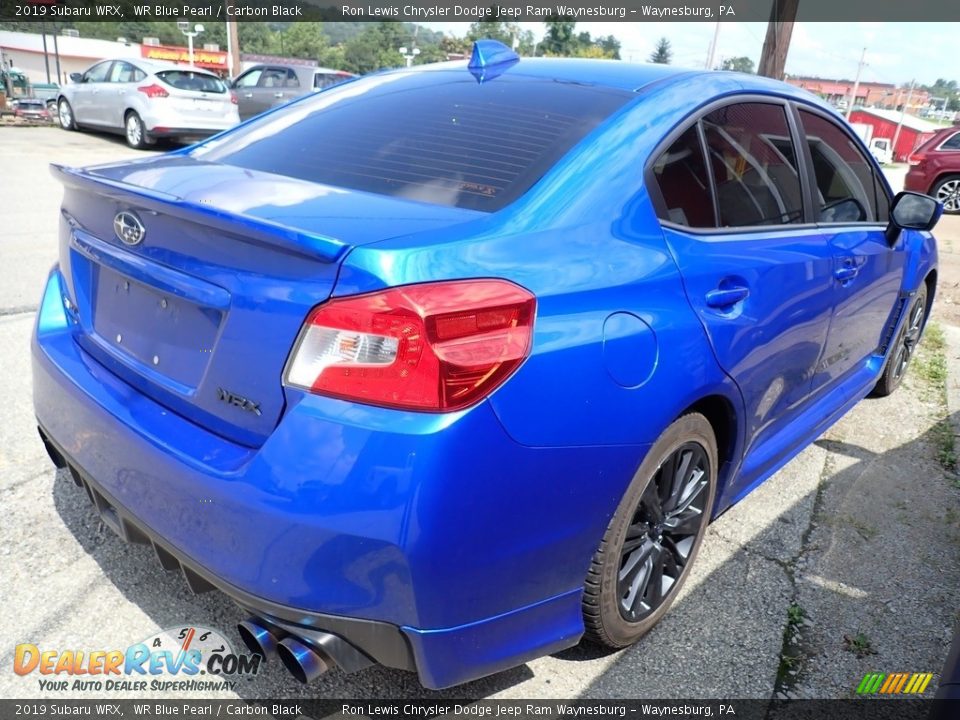 2019 Subaru WRX WR Blue Pearl / Carbon Black Photo #3