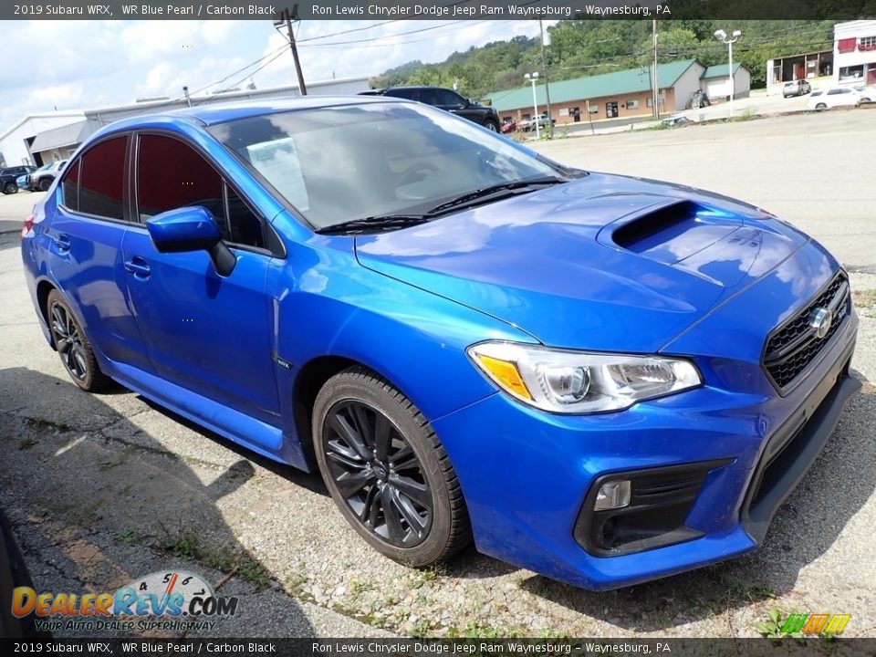 2019 Subaru WRX WR Blue Pearl / Carbon Black Photo #4