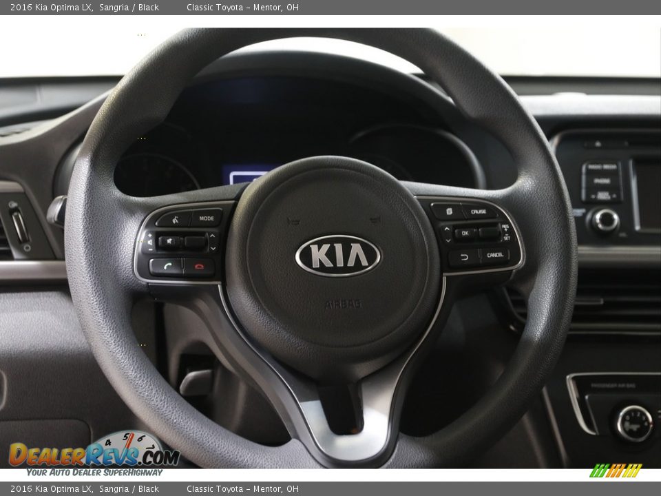 2016 Kia Optima LX Steering Wheel Photo #7