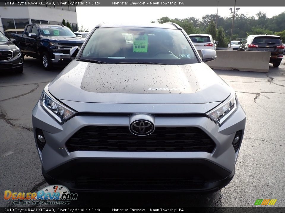 2019 Toyota RAV4 XLE AWD Silver Sky Metallic / Black Photo #13