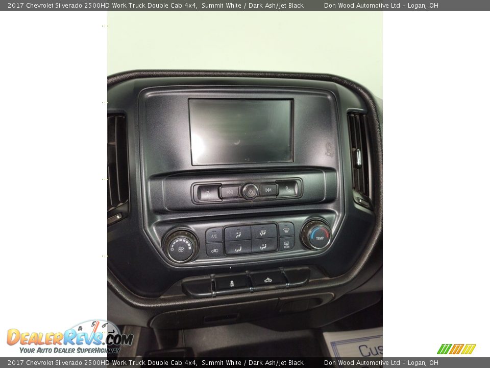 2017 Chevrolet Silverado 2500HD Work Truck Double Cab 4x4 Summit White / Dark Ash/Jet Black Photo #19