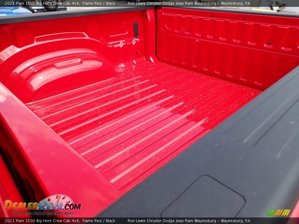 2021 Ram 1500 Big Horn Crew Cab 4x4 Flame Red / Black Photo #12